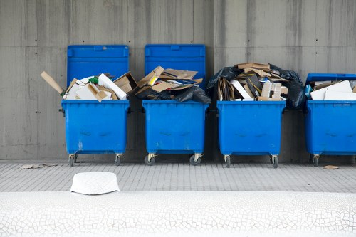 Commercial waste management team at Waltham Forest facility